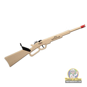 Toy 1873 Winchester rifle with rubber band firing mechanism for Magnum Rubber Band Guns GL21873S