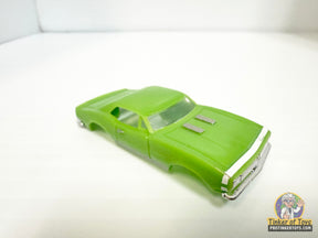Light green 1967 Camaro toy car with white stripe detail for Model Motoring MM02041, front view