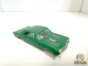 Dark green 1967 Chevelle SS slot car for Model Motoring MM03030, front view