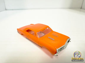 Orange 1967 Chevelle SS slot car for Model Motoring MM03060, front view