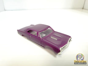 Purple 1967 Chevelle SS slot car for Model Motoring MM03070, front view