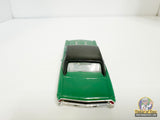 1967 Chevelle SS Vinyl Top Dark Green Black | MM04030 | Model Motoring