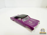 1967 Chevelle SS Vinyl Top Purple Black | MM04070 | Model Motoring