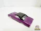 1967 Chevelle SS Vinyl Top Purple Black | MM04070 | Model Motoring