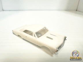 White slot car of a 1967 Chevelle SS for Model Motoring MM03080