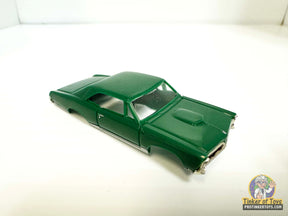Dark green 1967 GTO slot car for Model Motoring MM05030, front view