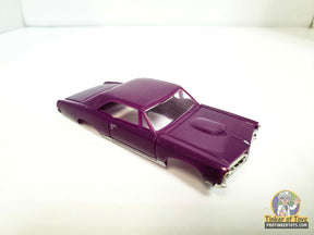Purple 1967 GTO slot car for Model Motoring MM05070, front view