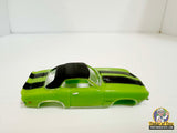 1969 Camaro RS Convertible Light Green Black Stripes | MM07042 | Model Motoring