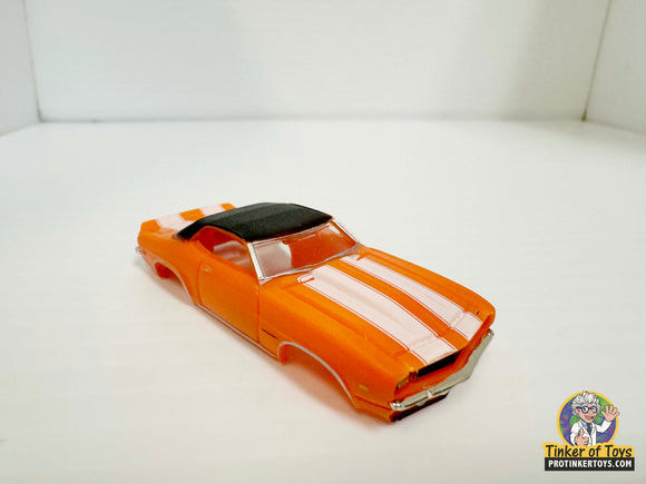 1969 Camaro RS Convertible Orange White Stripes | MM07061 | Model Motoring