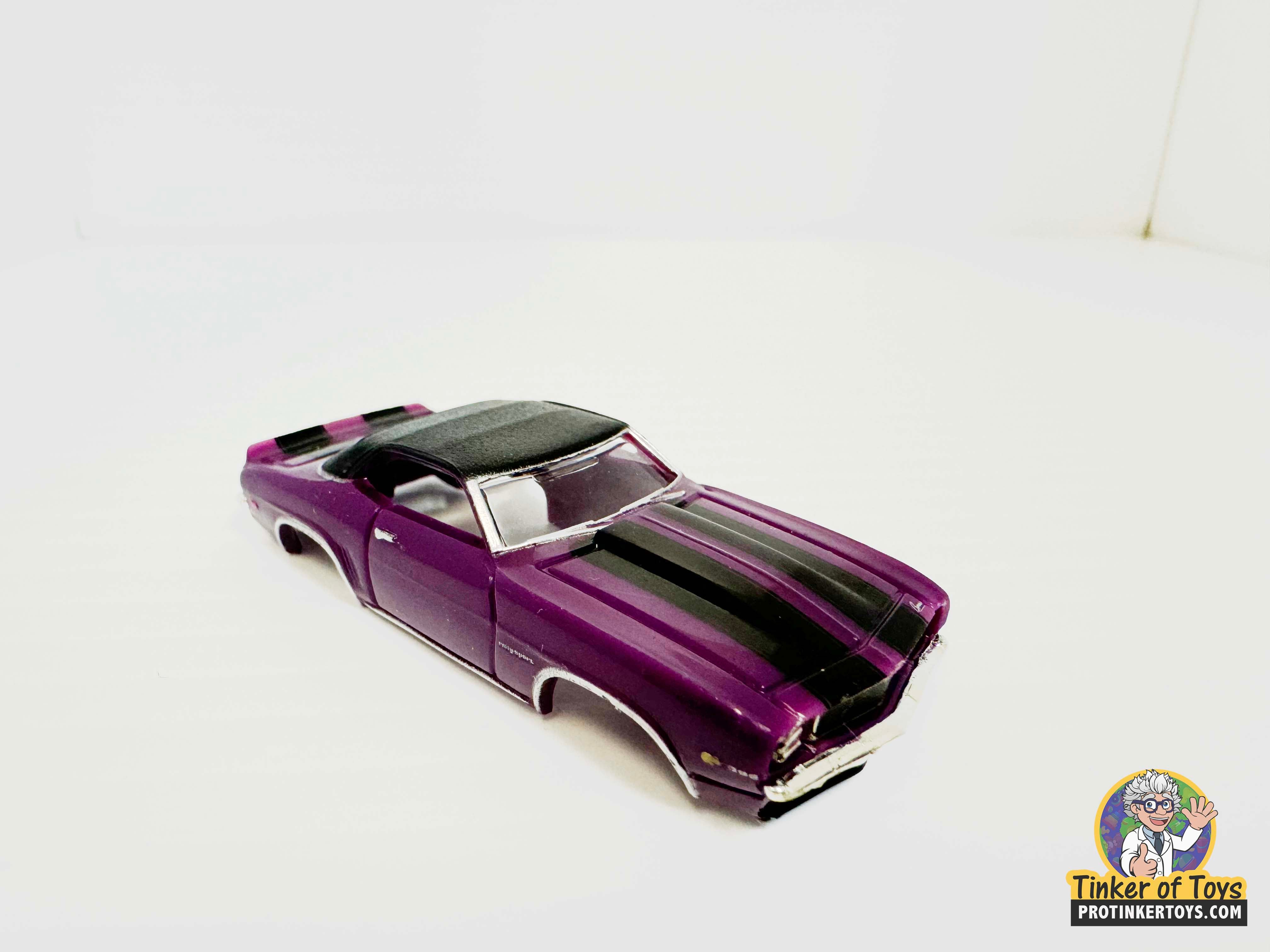 1969 Camaro RS Convertible Purple Black Stripes | MM07072 | Model