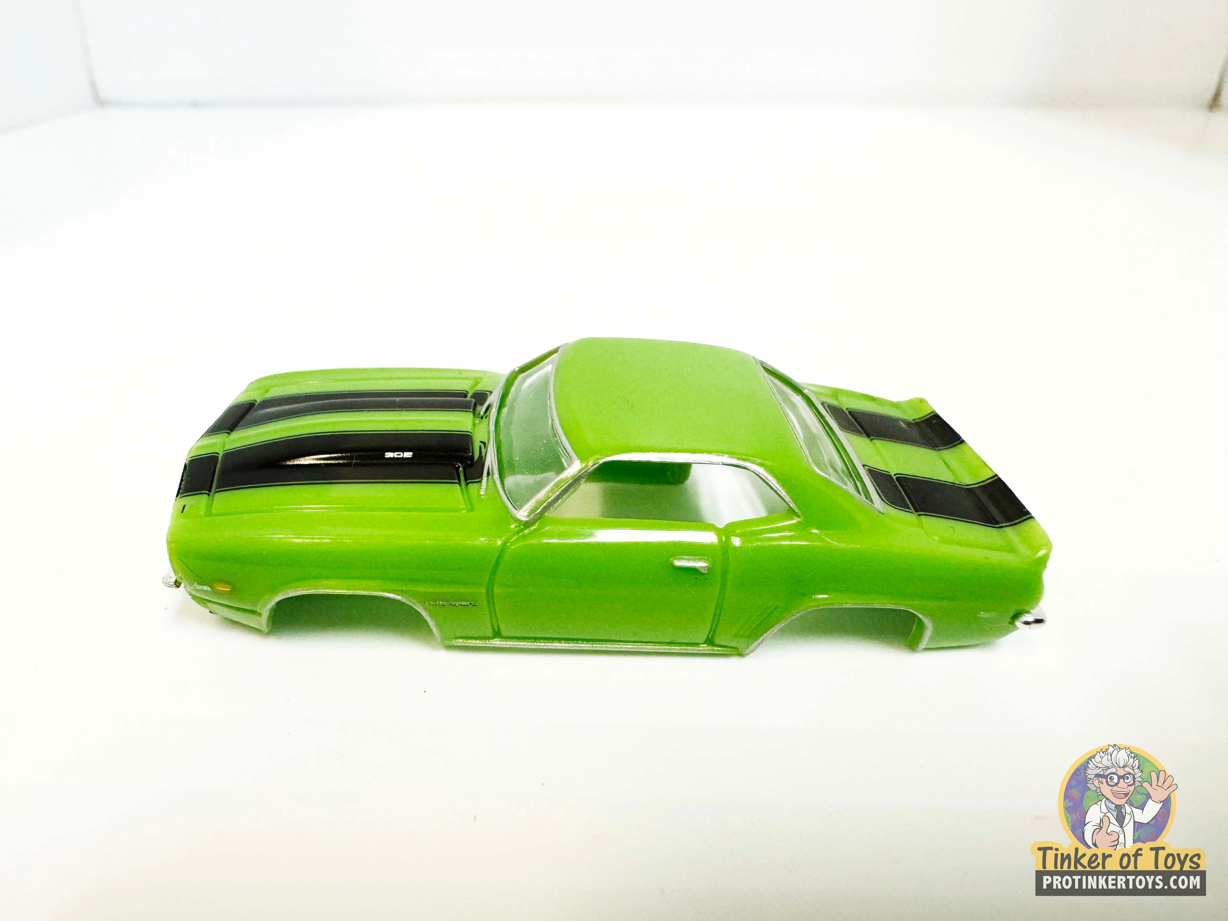 1969 Camaro Z/28 Light Green Black Stripes | MM08042 | Model