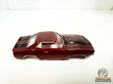 1969 Camaro Z/28 Maroon Black Stripes | MM08052 | Model Motoring