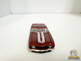 1969 Yenko Camaro Maroon White Stripes | MM12051 | Model Motoring