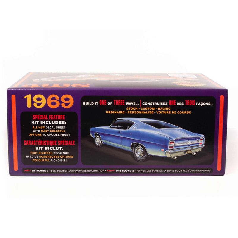 1969 Ford Torino Cobra Fastback 1:25 Scale Model Kit | AMT1217 | AMT