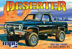 1984 GMC pickup model kit on desert background for MPC MPC847