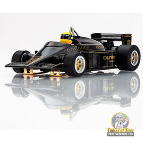 Black and gold 1985 Lotus 97T race car model for AFX/Racemasters 22113
