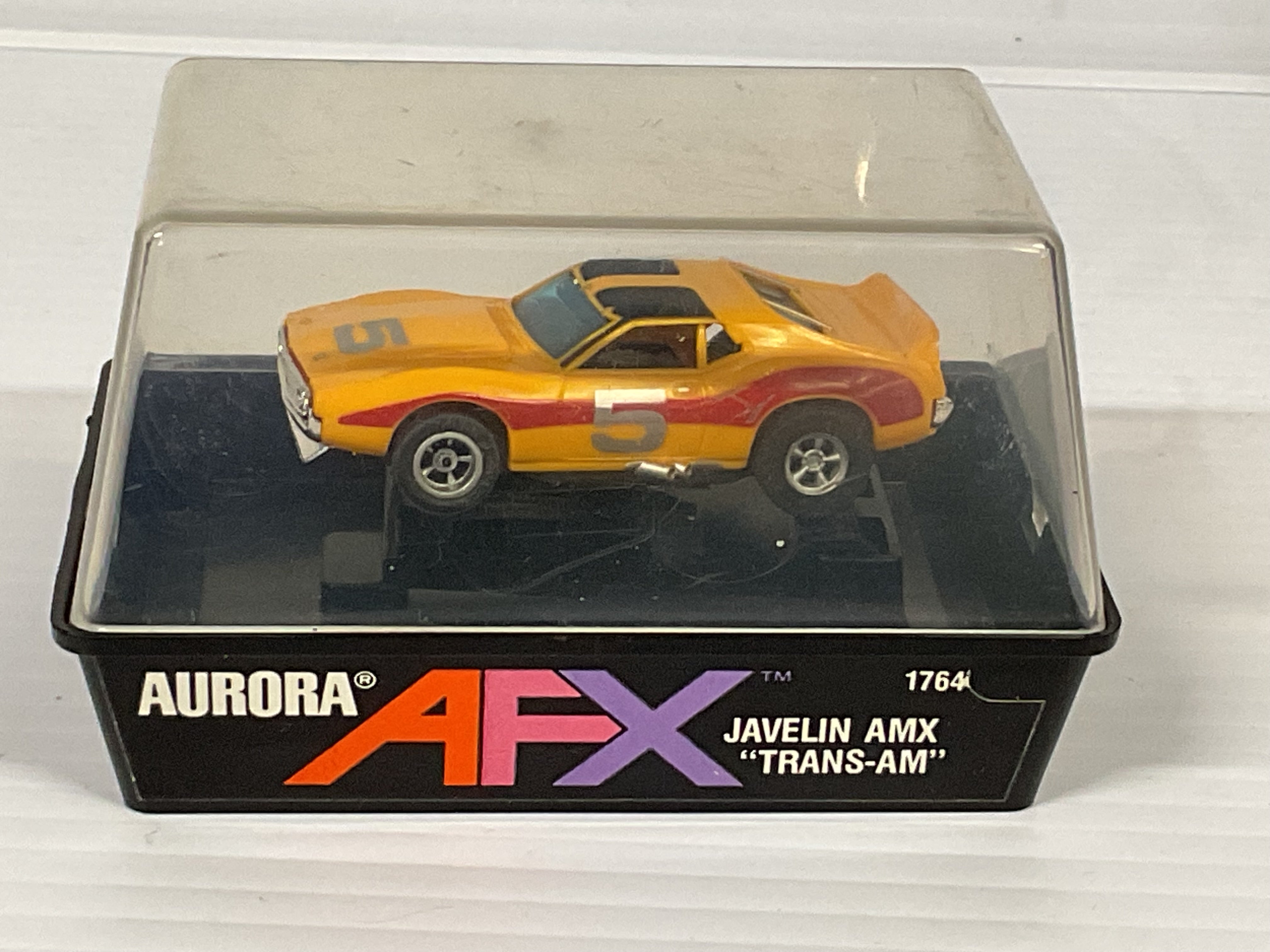 【未開封】HOスロットカー AFX No.4 ブラック AURORA Aurora AFX Javelin AMX 