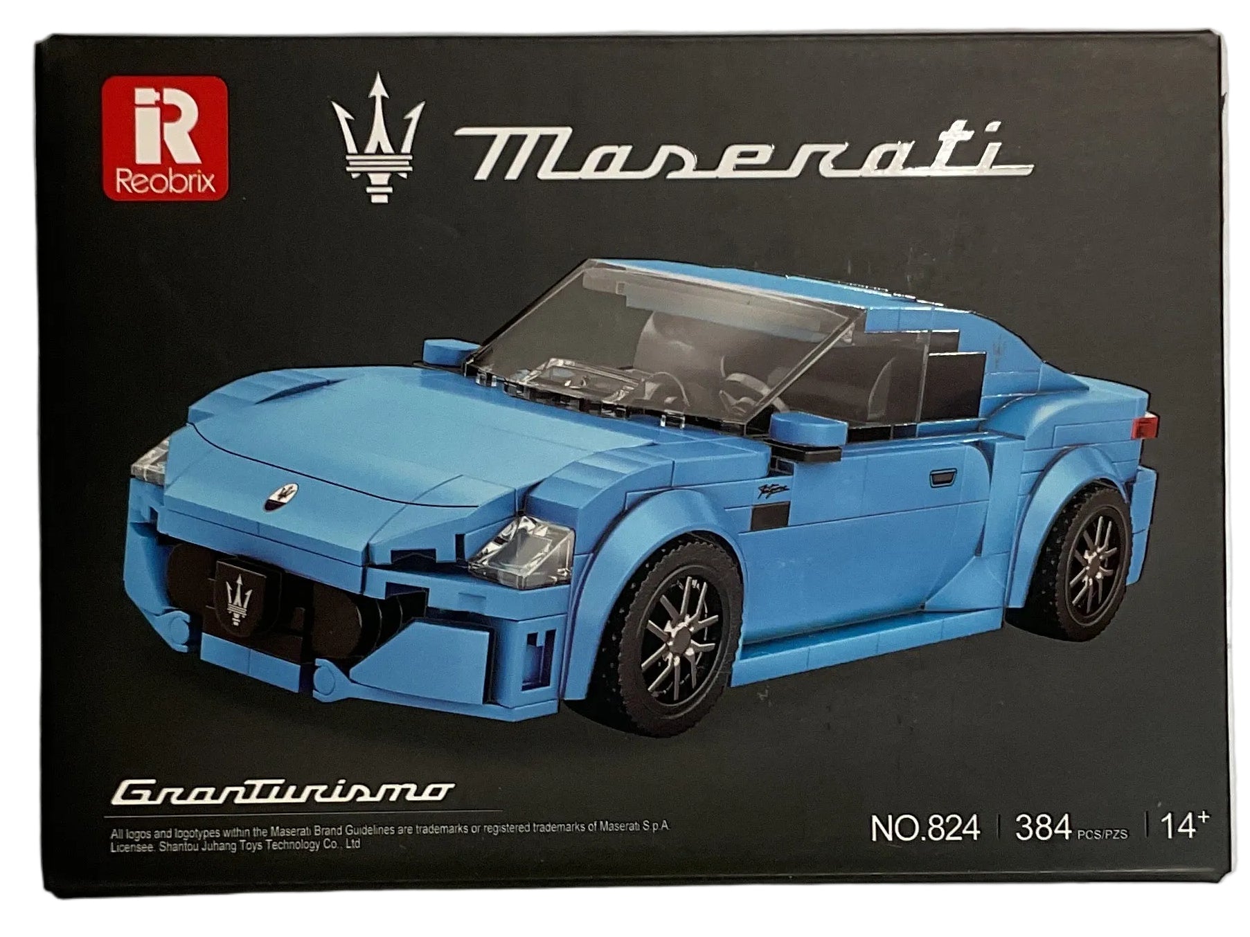 リロ！ 1/24 Maserati Gt - Blue (384 Pcs) | REO00824 | Reobrix