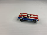Aurora AFX non-magnatraction Plymouth "Cuda" Funny Car White/Blue/Red | 1769 | Aurora - AFX