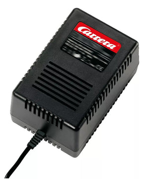 Black power transformer with attached cord for Carrera 20020769