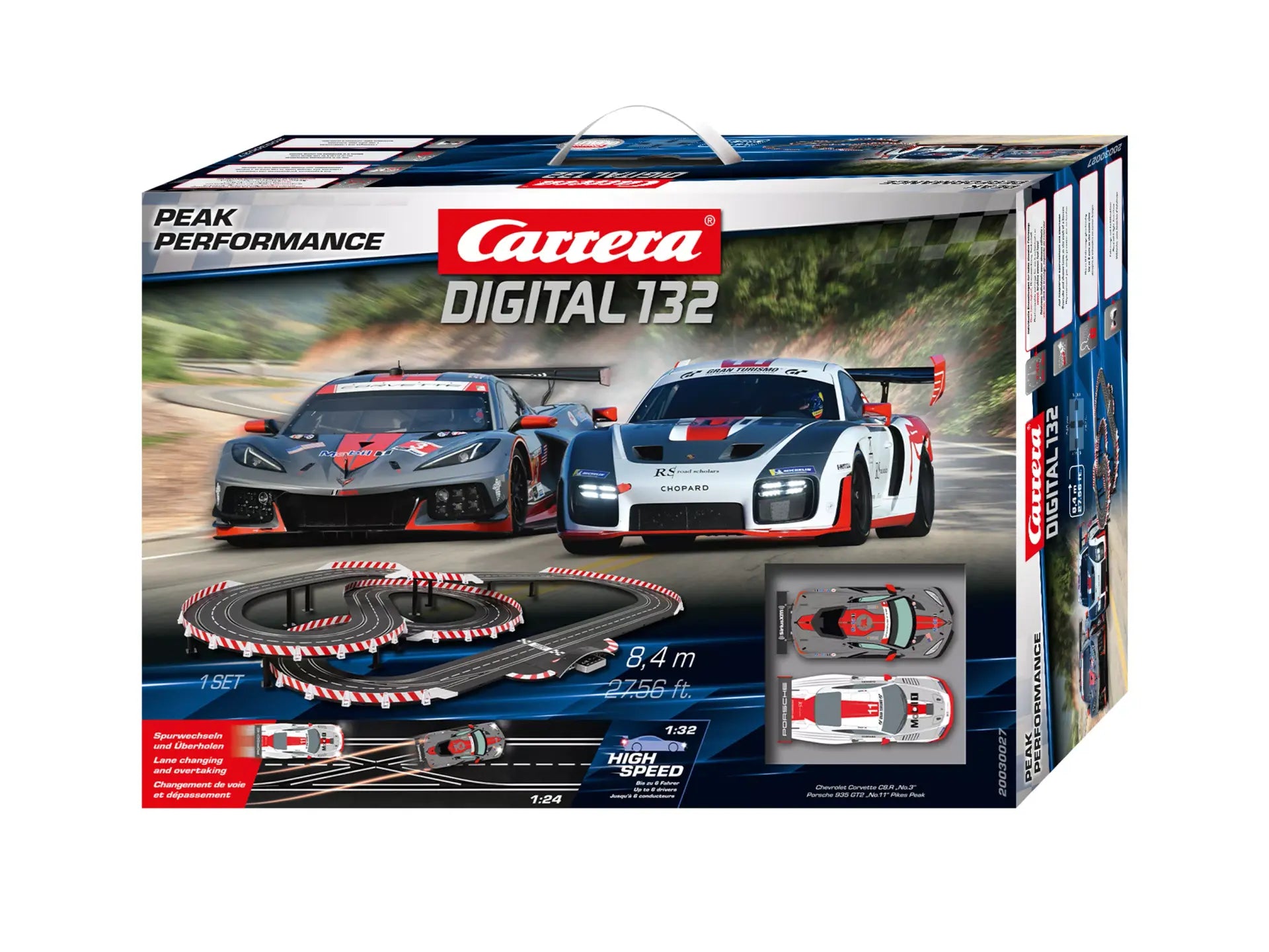 ミニカー Carrera digital 132 power racing Carrera Digital 132 Inferno Of Speed Slot Car Racing Set [CCN30043