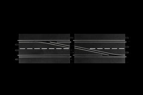 Lane change markings showing dashed and solid lines for vehicle guidance for Carrera 20030345