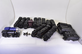 Assortment of vintage Lionel train engines and accessories, parts view, product view 1