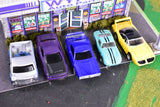 Robert Fish Used Car Lot Assorted Slot Cars HO   | Lot  B | Tyco / Aurora