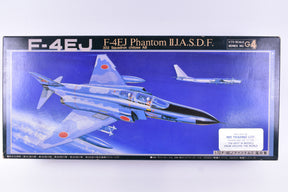 F-4EJ Phantom II J.A.S.D.F model kit box art featuring the blue jet for Fujimi 7A-G4