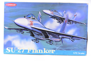Second Chance SU-27 Flanker  1/72 Scale  | 5000 | Kangnam Model Kit