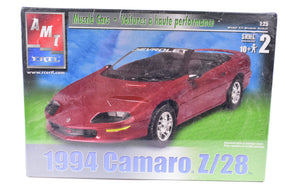 Red 1994 Camaro Z/28 model kit box art for AMT 31806