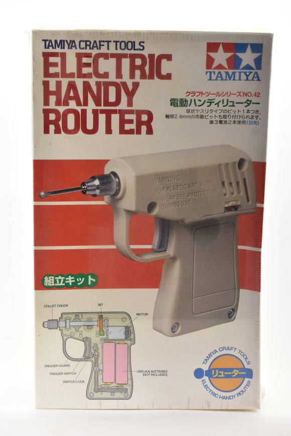 Second Chance Electric Handy Router Box Scale |  74042 | TAMIYA Plastic Model