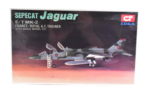 Scale model kit of a SEPAT Jaguar E/T MK-2 trainer aircraft for IDEA AP-051