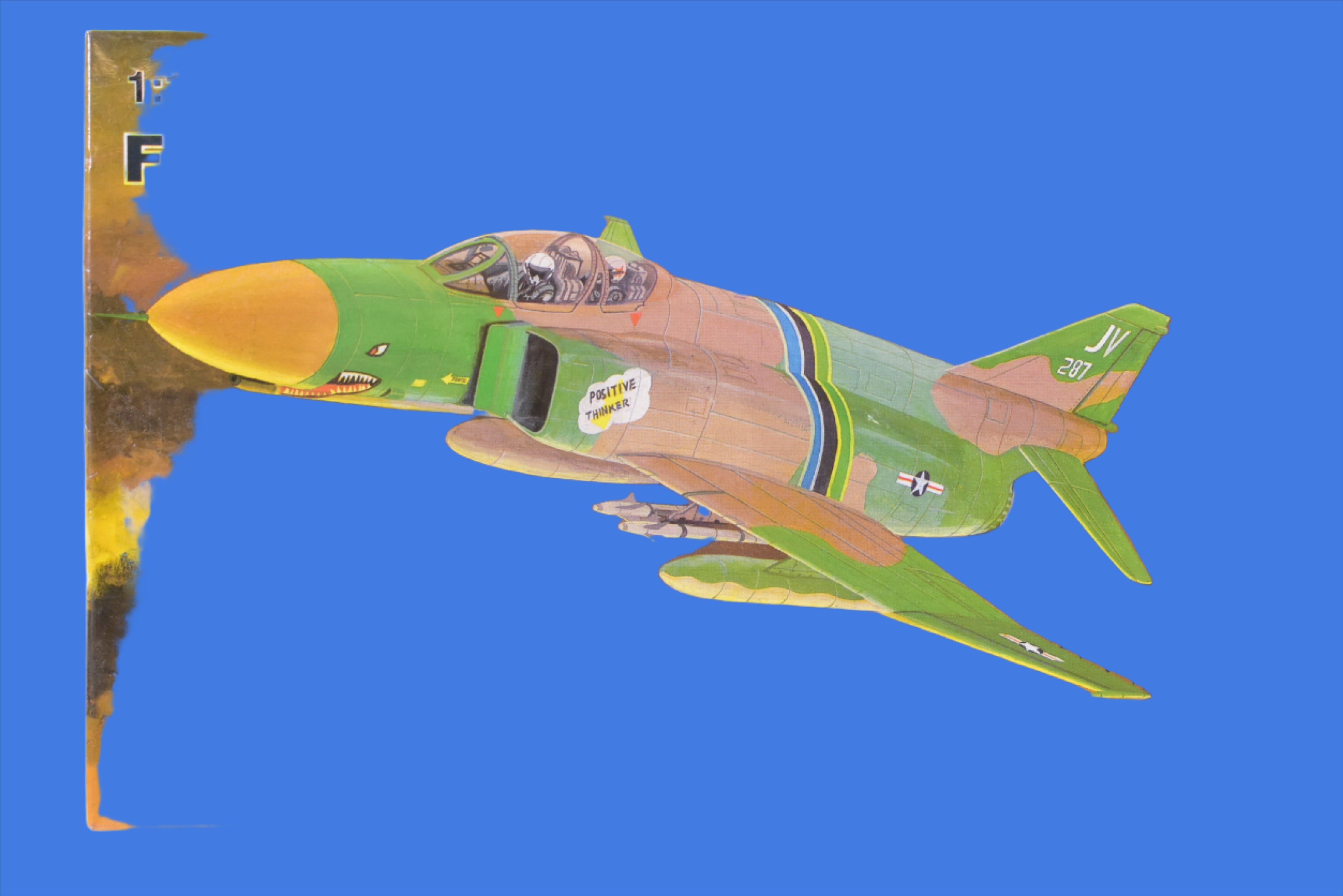 Second Chance | FPhantom II F-4E 1/144 Scale | 804167 | Mini Hobby