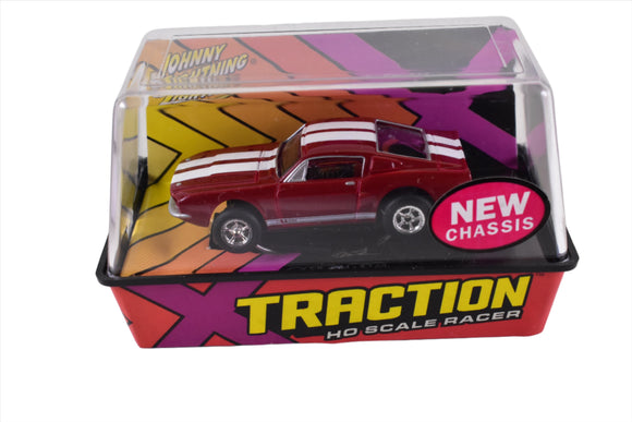 Shelby Red Xtraction Chassis Slot Car | 401 | Auto World
