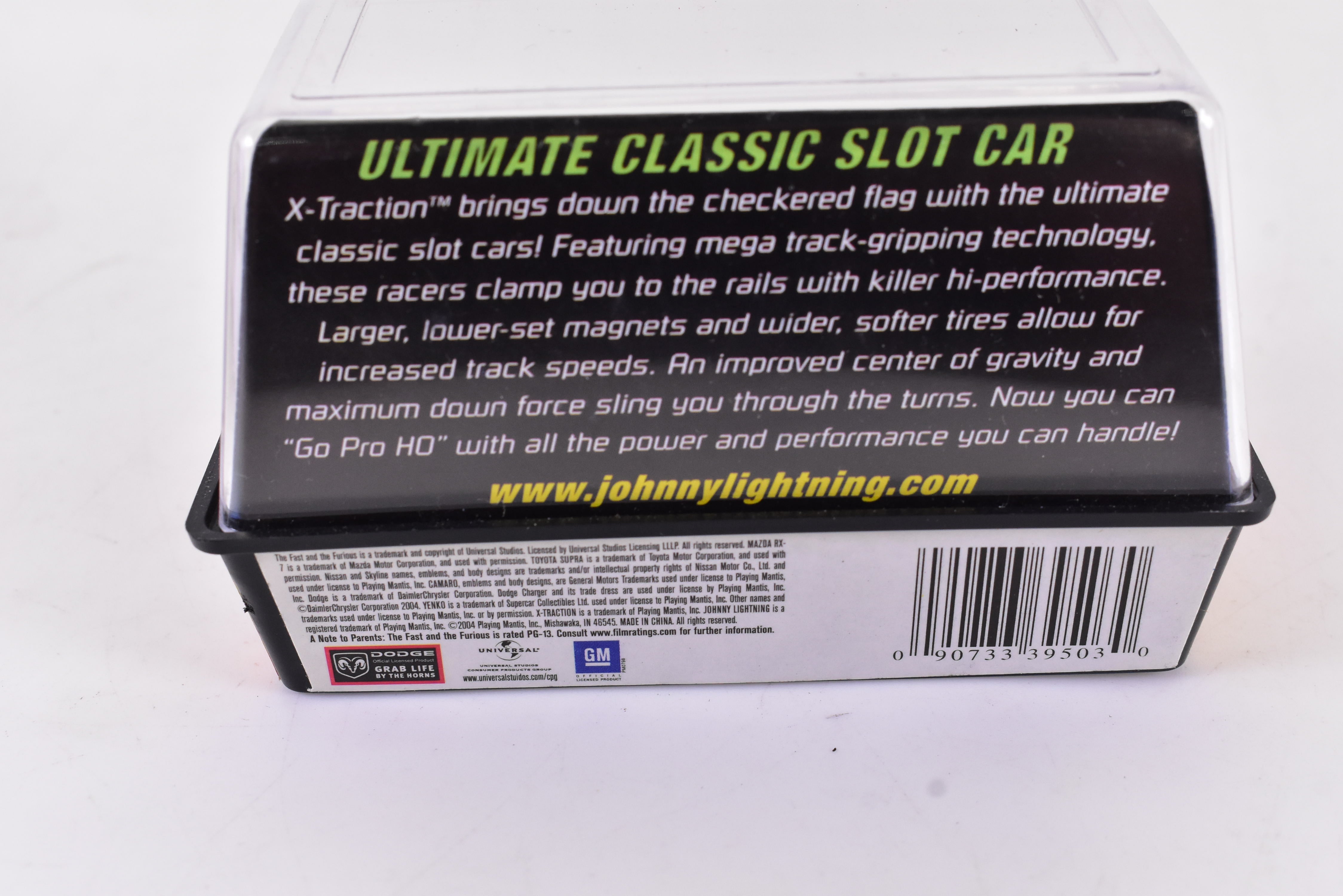 Toyota Supra Gold Xtraction Chassis Ho Scale Racer | Auto World