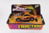 Toyota Supra Gold Xtraction Chassis Ho Scale Racer | 503-1 | Auto World