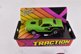 Plymonth Hemi Cuda Green Xtraction Chassis Ho Scale Racer | 401-6 | Auto World