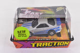 Nissan Skyline R34 Silver Xtraction Chassis Ho Scale Racer | 501-3 | Auto World