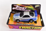 Nissan Skyline R34 Silver Xtraction Chassis Ho Scale Racer | 501-3 | Auto World