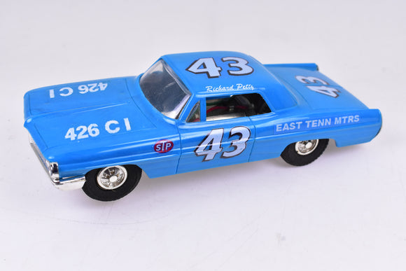 1962 Bonneville Blue Petty Stock Car 