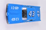 1962 Bonneville Blue Petty Stock Car "43"  1/32 Slot Car  | 1024-17 | Eldon