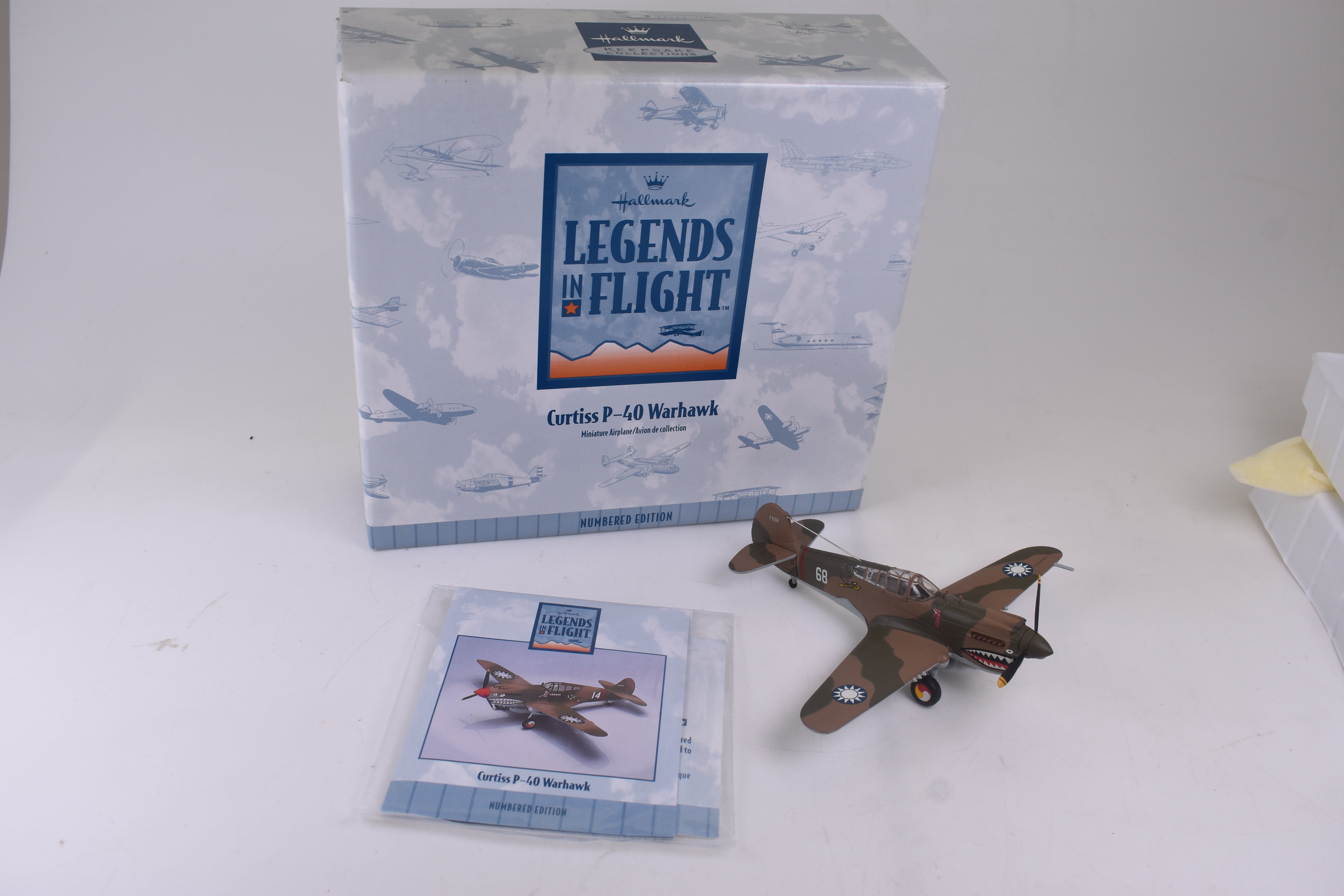 Second Chance Legends In Flight Curtiss P-40 Warhawk 1:48 Airplane