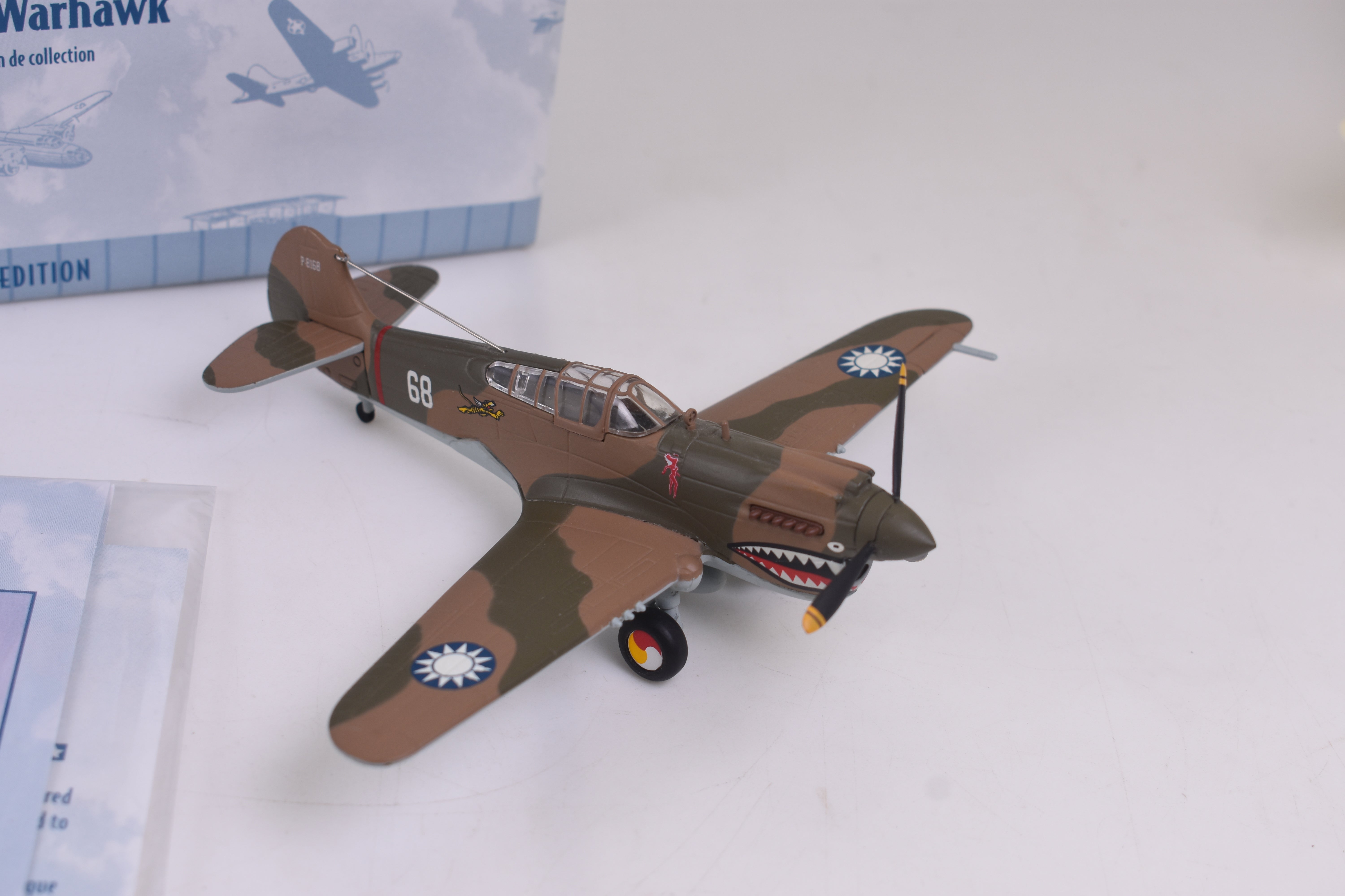 Second Chance Legends In Flight Curtiss P-40 Warhawk 1:48 Airplane