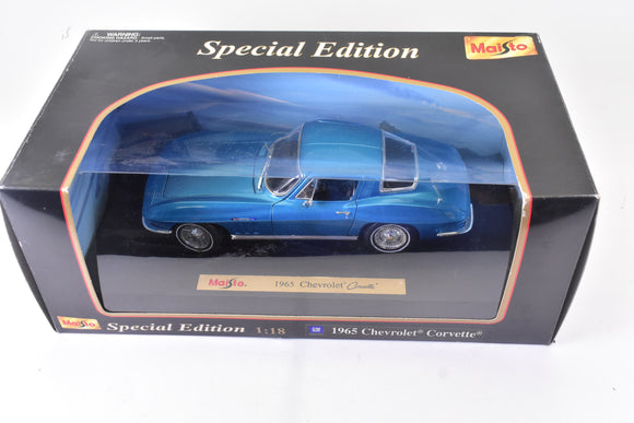 Second Chance 1965 Chevrolet Corvette Special Eition 1:18 Scale | 46629 | Maisto