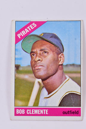 Bob Clemente in a Pirates uniform, baseball card for TAH Collection Topps 300