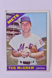 Second  Chance  Topps N.Y Mets Tug McGraw 1965  | Topps 124 | TAH Collection