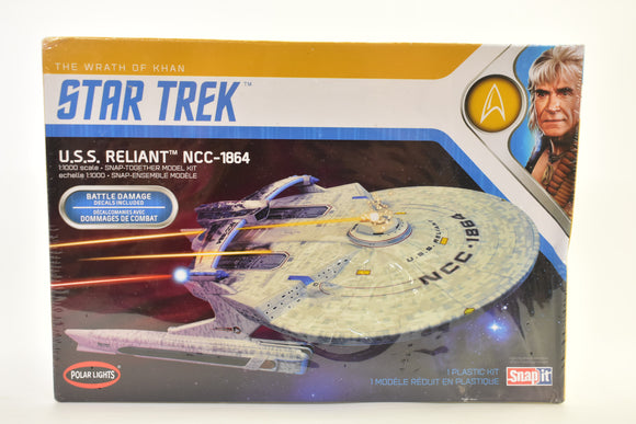 Second Chance Star Trek - U.S.S Reliant NCC-1864 Snap it 1:1000 Scale Model | POL975 | Polar Light