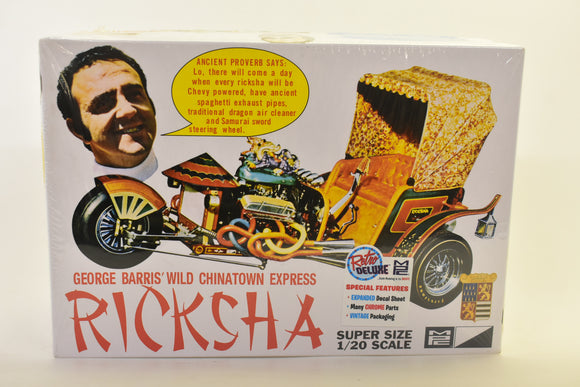 Second Chance  George Barris Wild Chinatown Express Ricksha 1/25 Scale | MPC965 | MPC