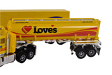 Loves keep America Truckin' Across America  14.5 ' Slot Car Set | CP8159 | Auto World